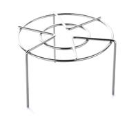 Varilla vaporera de acero inoxidable, Soporte redondo para vaporera Soporte para cocinar alimentos Salvamanteles alto Soporte para enfriar ollas Para olla a presión, cocción al vapor y horneado
