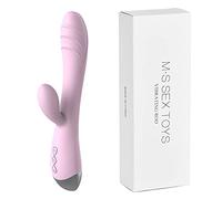 Varilla vibratoria de 10 modos, masajeador de punto G, estimulador de clítoris, estimulador erótico Magicnitz (rosa)