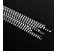 Varillas Acrílicas Transparentes 3 mm x 300 mm Set de 12 barras de Acrílico PMMA para Manualidades Modelismo Iluminación Decoración DIY Exhibición