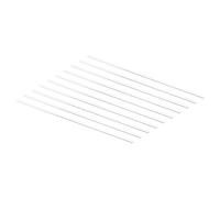 Varillas agitadoras de vidrio, Varillas agitadoras de vidrio de borosilicato, ácido alcalino, resistentes al calor, 10 Uds., varios tamaños, laboratorio, cocina(9.84")