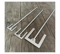 Varillas agitadoras suspendidas, Varilla agitadora superior de acero inoxidable 304, tipo E, paleta de laboratorio for dispersión, ancho de hoja: 40-120 mm(100x8x400mm)