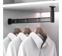 Varillas ajustables en forma de L para colgar ropa, soporte resistente de 61160 cm, perfectas para organizar y almacenar la habitación de los niños.