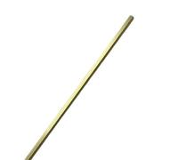 Varillas cuadradas de latón delgadas, barras rectangulares sólidas de 495 mm de largo, tiras de metal decorativas fáciles de cortar.(3mm*3mm)