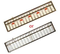 Varillas de 17 dígitos Soroban estándar ábaco chino japonés calculadora herramienta de conteo de ábaco programa matemático