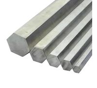 Varillas de acero inoxidable, barra hexagonal de acero inoxidable, 500 mm de largo, lado opuesto: 5, 6, 7, 8, 9, 10, 12, 14, 15, 16, 20, 22-60 mm, varilla de metal sólido, 1 pieza (60 mm)(7mm)