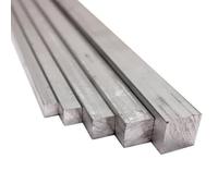 Varillas de acero inoxidable, varilla cuadrada de acero inoxidable 304, 3 mm, 4 mm, 5, 6, 8, 10, 12, 15, 16, 18, 20 mm de longitud, eje lineal de acero de 100 mm, 1 pieza (12 x 12 x 100 mm)(4*4*100mm)