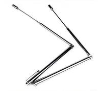 Varillas de adivinación de acero inoxidable, detector de agua, varillas de radiestesia de posicionamiento ajustable para buscar venas criptas 50 cm, paquete de 2