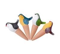 Varillas de autorriego - Varillas de autoriego para maceta, 4 piezas, accesorio de vacaciones, forma de urraca, de recarga para de madera, maceta de cerámica y jardín