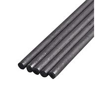 Varillas de cilindro de electrodo de grafito, barras de varilla de carbono negro, longitud de 100mm for la industria, varillas de carbono conductoras de alta temperatura, 10 Uds. ( Size : 10 pcs 4x100