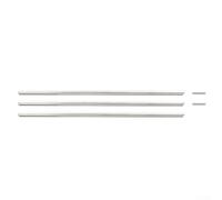 Varillas de conexión de metal para camas de jardín para mantener la forma y mejorar el crecimiento (485 mm)