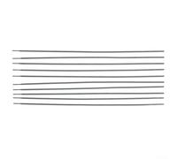 Varillas de electrodo de acero inoxidable A102 308-16 E308-16 Kit de soldadura para acero inoxidable 304 301 201 202, 10 unidades, 0.0 mm-4.0 mm de diámetro, 250-3 (1.6 mm)