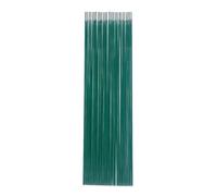 Varillas de electrodo de soldadura para tubos finos, 50 unidades | Composición de electrodos de acero al carbono, forma de varilla recubierta de verde, soldadura para aplicaciones de chapa de