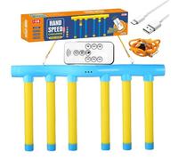 Varillas de Entrenamiento de reacción - Juguete para Practicar la coordinación -Mano con 3 velocidades Ajustables Bastones para la caída de Captura Juego Que Mejora el Control de la Temperatura