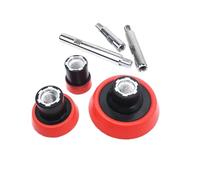 Varillas De ExtensióN Para Amoladora Angular Juego de eje extensión giratorio 3 uds. Con placa respaldo, rosca M14 for amoladora angular, pulidor rotativo, pulido detalles coche