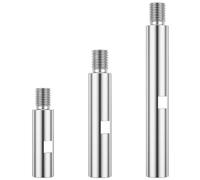 Varillas De ExtensióN Para Amoladora Angular Varilla de extensión amoladora angular rosca M14, adaptador abrillantado for coche, eje 3/4/5, 5 pulgadas, 6/3 Uds(3pcs)