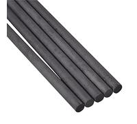 Varillas de grafito de 10 mm de diámetro, 99,9 % de diámetro, barras cilíndricas de carbono para industria ligera, metalurgia, varillas de soldadura, varillas de alambres y varillas (diámetro de 10 x