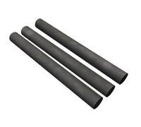 Varillas de grafito, juego de 3 unidades, medidas de 6×350 mm a 8×350 mm, de carbono, aptas for la industria química y la iluminación.(Diameter 6mm)