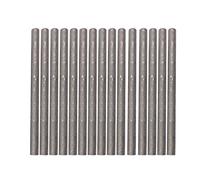 Varillas de grafito puro al 99,9% - 8 mm de diámetro, 50-350 mm de longitud, 15 unidades - for metalurgia, electrónica y maquinaria(L150mm)