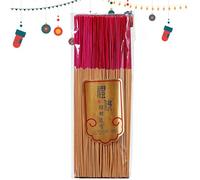 Varillas de incienso, 7 x 33 cm, sándalo Arōma, mezcla de polvo de madera natural ahumada sin carbón, fragancia zen budista respetuosa con el medio ambiente, uso en quemador de meditación