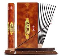 Varillas de incienso ámbar y soporte para varillas de incienso Insence Hem