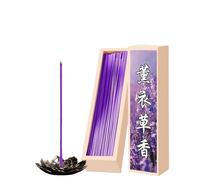 Varillas de incienso de lavanda natural, 400 varillas, fragancia natural de larga duración para el hogar, oficina, sala de yoga, sala de té, templo, regalo