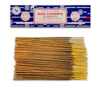 Varillas de Incienso Satya Nag Champa - 1 Paquete de 100 g (70-80 Varillas) - Aromaterapia - Meditación - Yoga - Packaging EcoFriendly