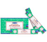 Varillas de incienso Satya Nag Champa, muchos aromas, 12 unidades de 15 g, AYURVEDA