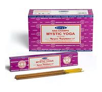 Varillas de incienso Satya Nag Champa, muchos aromas, 12 unidades de 15 g, MYSTIC YOGA