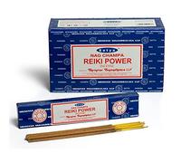 Varillas de incienso Satya Nag Champa, muchos aromas, 12 unidades de 15 g, REIKI POWER