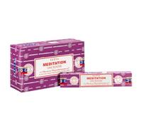Varillas de incienso Satya Nag Champa para meditación, Box 12 Packs