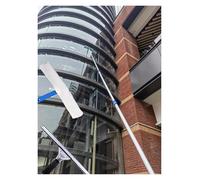 Varillas de Limpieza de Ventanas Empalmadas Extra largas de 9, 10, 12 y 15 m, Equipo for Limpiar Ventanas de Balcones Exteriores, solución for Limpiar Ventanas de Edificios Altos(9.5m/31.2ft)