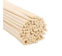 Varillas de madera, Palitos de madera for espigas de 3 mm x 150-250 mm (paquete de 150)(3mmx150mm -50pcs)