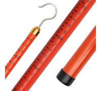 Varillas de medición de Alto Voltaje - Varillas Ligeras de 6 m/19,7 pies para medición de Potencia y Mantenimiento de alumbrado público. Incluye Bolsa portátil, Ideales para Torres de Medici