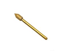 Varillas de molienda de aguja de tallado de esmeril, vástago de 3 mm, para grabado de mini taladro y perforación de vidrio, piedra de jade A, B, C, D, juego de 4 piezas (C)