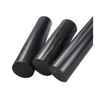 Varillas de nailon PA6 PA66 100mm longitud, cilindro, varilla poliamida, barra negra 15mm-50mm diámetro exterior(15X100mm 1pc)