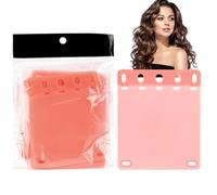 Varillas de ondulación permanente para cabello largo, 10 unidades de rodillos profesionales para el peinado, accesorios portátiles, cambio de temperatura y cambio de color, rulos para fris