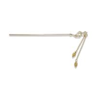 Varillas de pelo vintage con borla,Damas Hair Stick Metal,Horquillas chinas Pasador de pelo antiguo,Accesorios decorativos para el cabello peinado sólido,para bodas, fiestas, compromiso, trabajo, oro