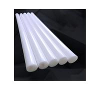 Varillas De Plástico De Polioximetileno POM Blanco/negro, Paquete De 2, Longitud De 500mm Y Diámetro De 3-50mm, For Mecanizado De Precisión, Baja Fricción Y Alta Rigidez.(White,3x500mm)