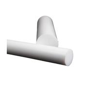 Varillas de PTFE - Varilla redonda sólida de politetrafluoroetileno de 300 mm for electrónica, ingeniería mecánica y aeroespacial (1 unidad)(45mm)