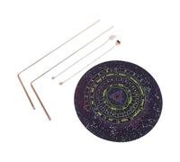 Varillas de radiestesia de cobre al 99.9%, herramientas de detección de metales de latón para búsqueda de agua y tesoros, equipo de geomancia profesional para uso en campo (F)