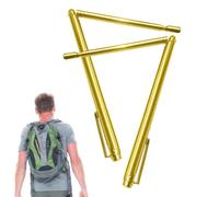 Varillas De Radiestesia | Juego De 2 Varillas Telescópicas De Latón Para Radiestesia | Herramientas De Caza De Fantasmas Para Investigaciones Paranormales | Equipo De Caza De Fantasmas Rem Pod Con Var