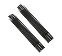 Varillas de repuesto de fibra de vidrio para tienda de campaña, 3,2 - 3,9 m, para camping, senderismo, reparación de tienda de campaña, resistente, banda elástica interior, fácil montaje, para 1-4