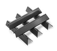 Varillas de sazonado de esmalte 38,9cm 7636 para Weber Spirit i, II 300, tapa del quemador e310 e320 s310 s310 s320 para Weber Spirit 300, Escudo térmico del distribuidor de llama de repuesto