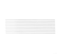 Varillas de soldadura de aluminio, 10 piezas de 33 cm, electrodo de núcleo de flujo de soldadura, 1,6 mm y 2,0 mm de diámetro para soldadura de alambre de aluminio (1,6 mm)