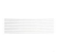 Varillas de soldadura de aluminio de baja temperatura, alambre de soldadura de 1,6 mm, 2 mm, no requiere flujo, alta conductividad para fácil de doblar para reparación de metales DIY (50 cm x 3,2 mm