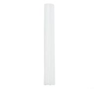 Varillas de soldadura de plástico, 10 piezas de 250 mm, materiales mixtos, ABS, PP, PVC, polietileno, kit de reparación de parachoques, relleno fuerte para soporte de lámpara de salpicadero (blanco