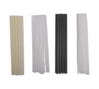 Varillas de soldadura de plástico, 50 unids ABS PP Pvc PE para tiras de fusión 200x10mm para parachoques automotriz tanque de agua herramienta de reparación de tuberías en colores mezclados