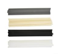 Varillas de soldadura de plástico ABS PP PVC PE 200 mm para reparación de plástico en parachoques automotriz, carcasas de batería, carcasa de motocicleta y aplicaciones de fontanería (PVC)