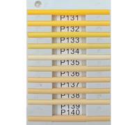 Varillas de soldadura de PVC de 100 metros - Alambre de soldadura de plástico amarillo for reparación de pisos y poliuretano(134)