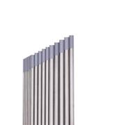 Varillas De Soldadura Electrodo de tungsteno WC20, varilla Tig profesional for máquina soldadura, punta gris, 10 unidades(2.0mm)